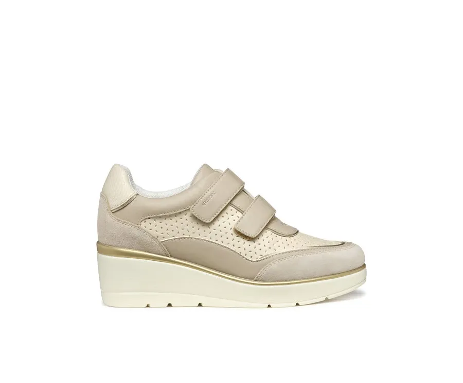 obrazek 1 Geox Sneakersy D Ilde D55RAA 05422 C1SH6 Beżowy