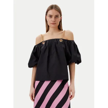 Zdjęcie Lola Casademunt by Maite Bluzka MS2515040 Czarny Relaxed Fit