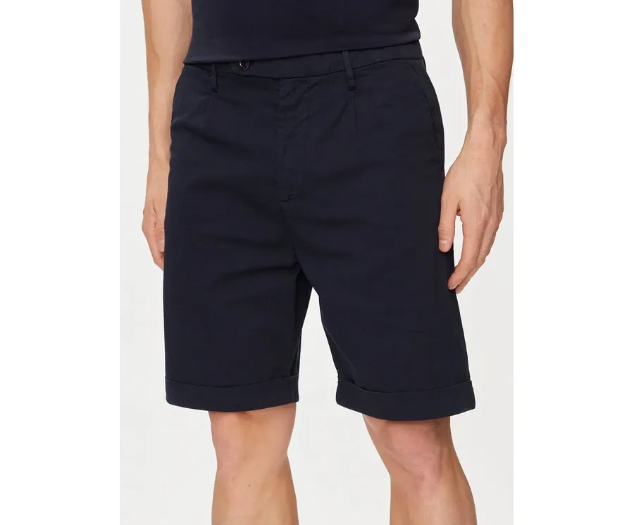 obrazek 1 Guess Szorty materiałowe Noah M4GD14 WG3QA Granatowy Slim Fit