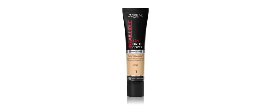 obrazek 1 L'Oréal Paris Infaillible 32H Matte Cover Podkład kremowy 30 ml Nr. 155 - Cool Undertone