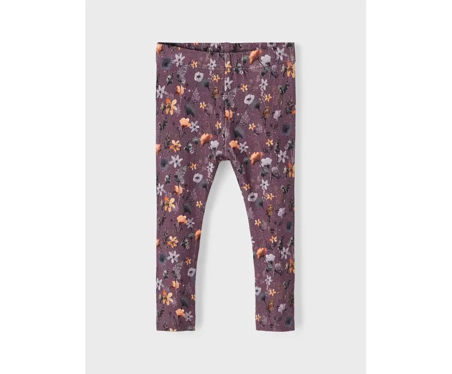obrazek 1 NAME IT Legginsy 13210003 Fioletowy Slim Fit