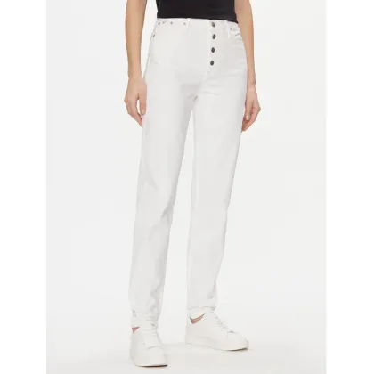 Zdjęcie Calvin Klein Jeans Jeansy J20J222765 Biały Mom Fit