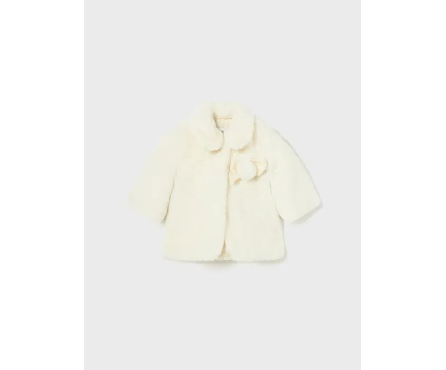 obrazek 1 Mayoral Futro 2.405 Écru Regular Fit