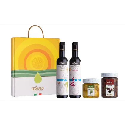 Zdjęcie Niezwykły komplet włoskich produktów dla degustatorów na prezent