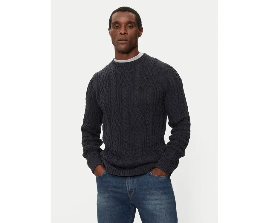 obrazek 1 JOOP! Jeans Sweter 15 JJK-07Silano 30043085 Granatowy Modern Fit