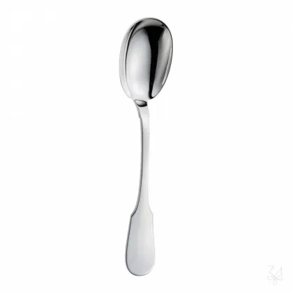 Picture Beautiful silver-plated salad spoon - Zaramella Argenti