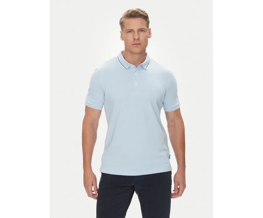 obrazek 1 Pierre Cardin Polo C5 21374.2112 Błękitny Regular Fit