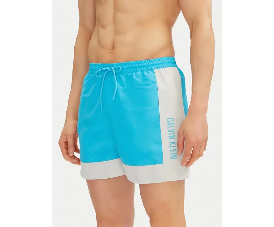 obrazek 1 Calvin Klein Swimwear Szorty kąpielowe KM0KM01095 Niebieski Regular Fit