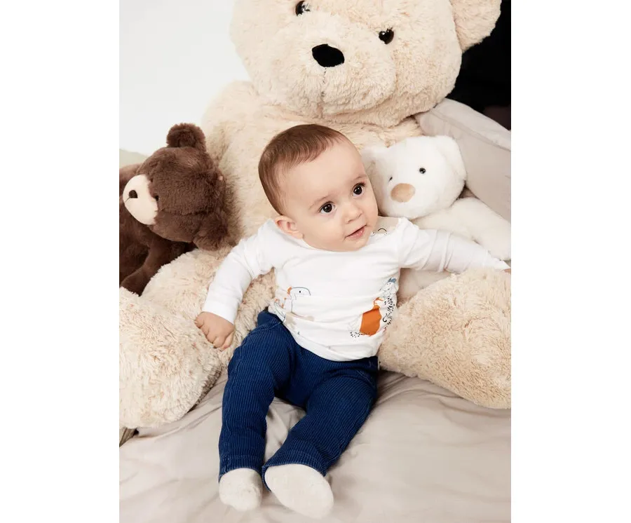 obrazek 1 NAME IT Bluzka 13219489 Biały Regular Fit