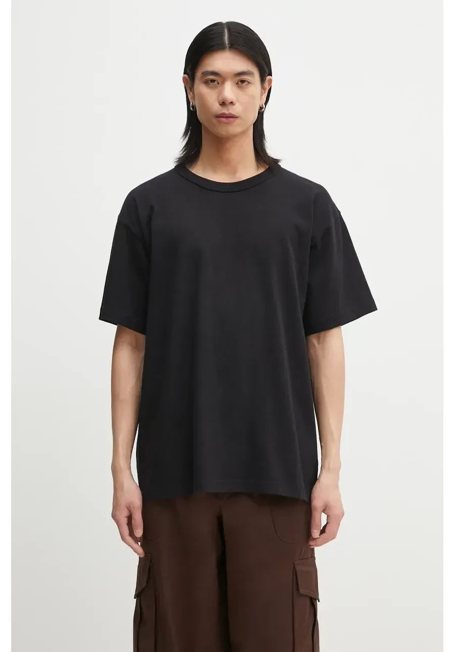 obrazek 1 Norse Projects t-shirt bawełniany Simon Heavy T-shirt męski kolor czarny gładki N01.0687.9999