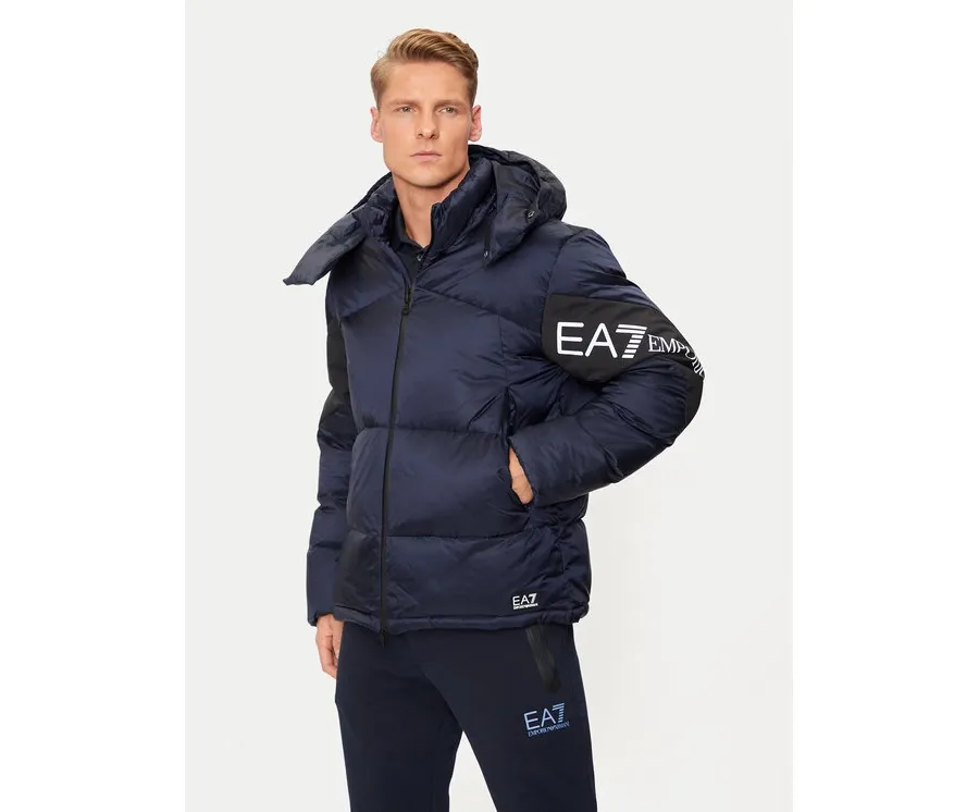 obrazek 1 EA7 Emporio Armani Kurtka puchowa 6DPB33 PNEOZ 1562 Granatowy Regular Fit