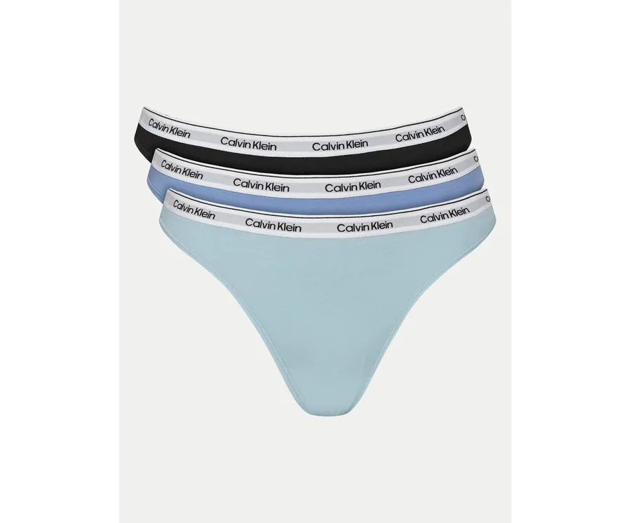 obrazek 1 Calvin Klein Underwear Komplet 3 par fig klasycznych 000QD5207E Kolorowy