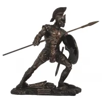 Zdjęcie Dekoracyjna figurka greckiego bohatera - Achilles