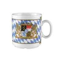 Picture Porcelain mug with original Bavarian decoration - Seltmann Weiden