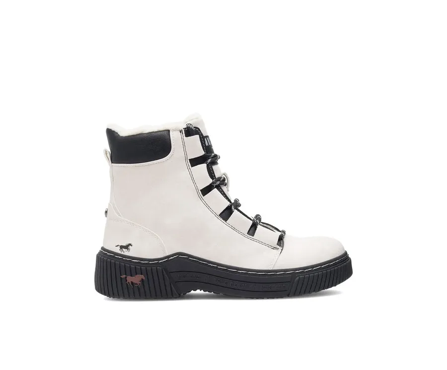 obrazek 1 Mustang Botki 1436-605 Biały