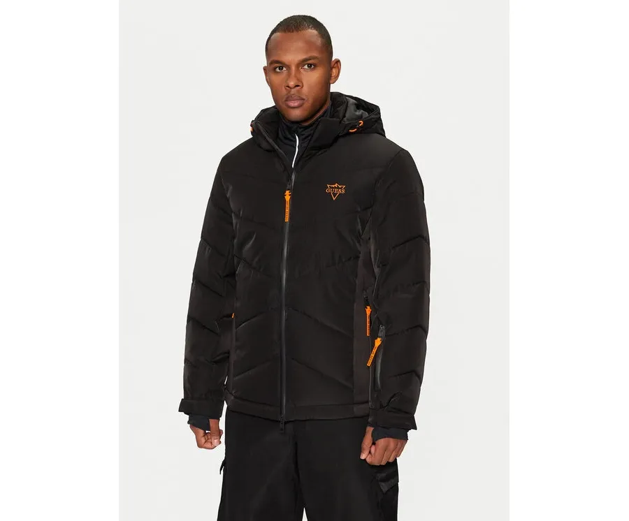 obrazek 1 Guess Kurtka narciarska M4PL3U WH0K0 Czarny Regular Fit