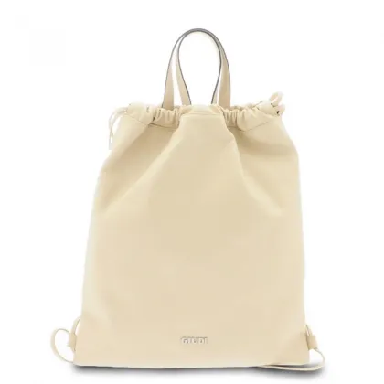 Zdjęcie Beżowy włoski plecak ze skóry - Giudi