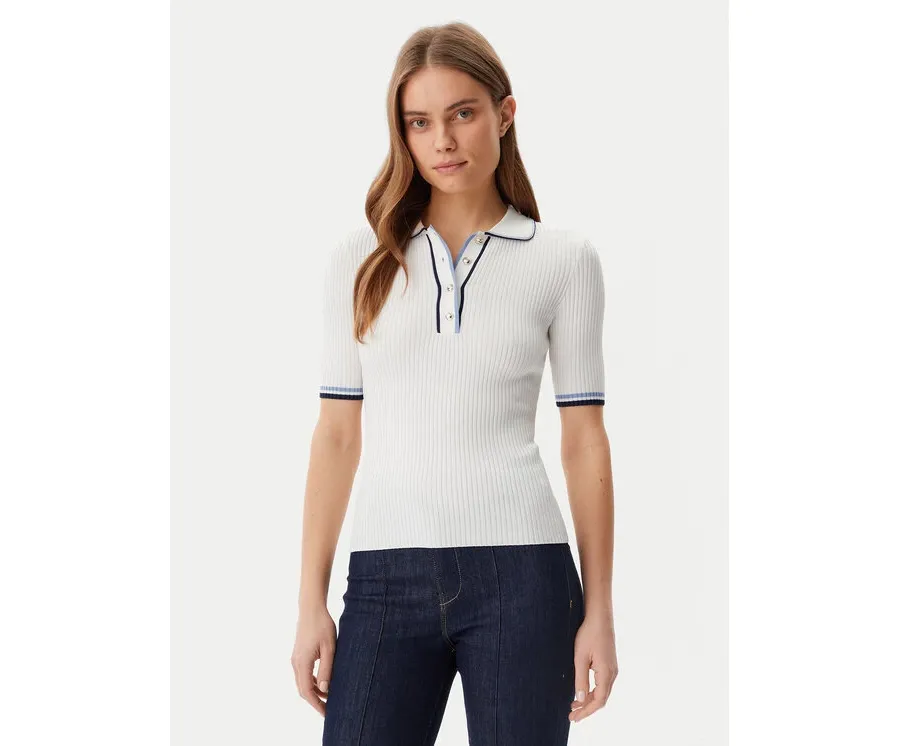 obrazek 1 Guess Bluzka W5GR37 Z3L10 Biały Regular Fit