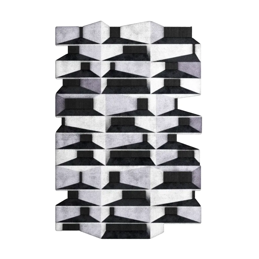 obrazek 1 Luksusowy dywan o abstrakcyjnym geometrycznym wzornictwie