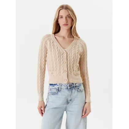 Zdjęcie Guess Kardigan W5YR15 Z3OU0 Beżowy Regular Fit