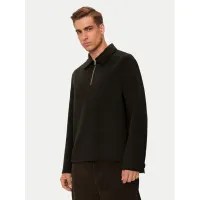 Zdjęcie AMI PARIS Płaszcz wełniany HJK057.WV0022 Brązowy Regular Fit