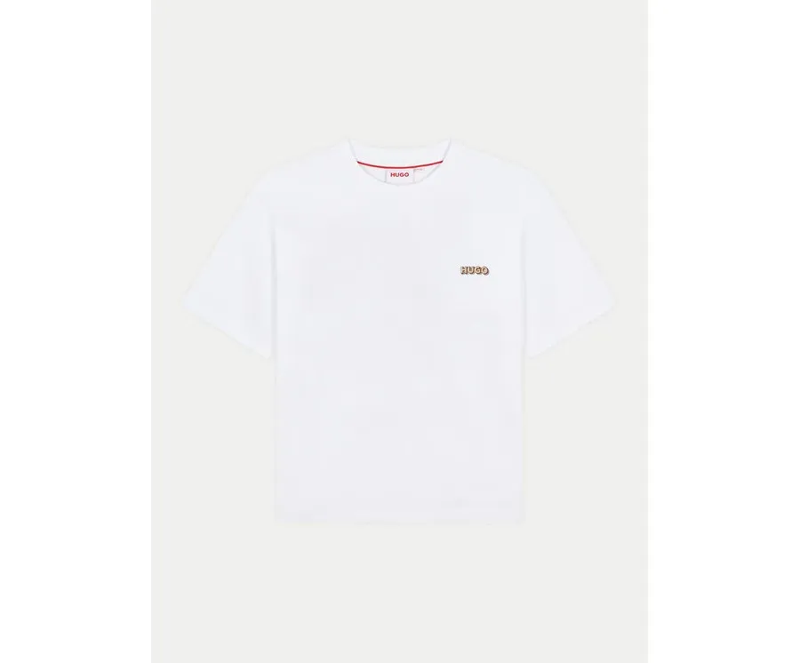 obrazek 1 Hugo T-Shirt G00151 M Biały Regular Fit HUGO