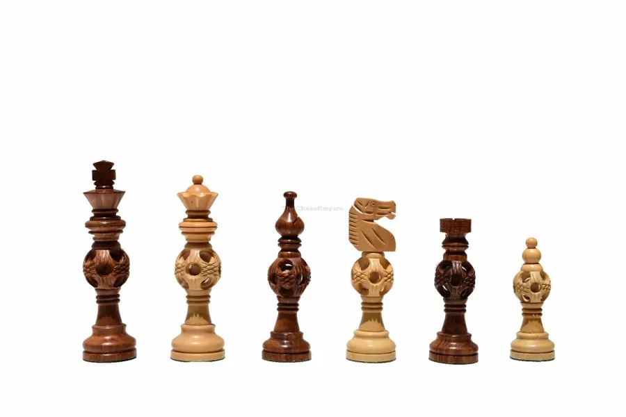 obrazek 8 Nowoczesny składany zestaw szachowy - The Chess Empire