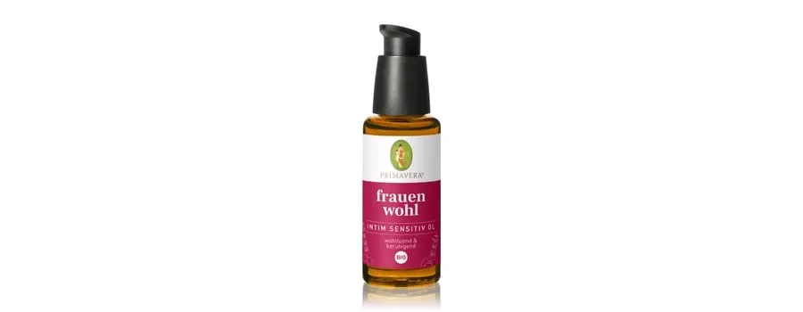 obrazek 1 Primavera Women's Wellbeing Intimate Sensitive Oil Organic Krem do higieny intymnej 30 ml