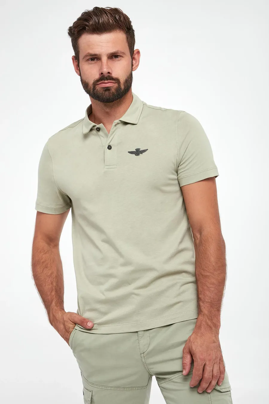 obrazek 1 Polo męskie AERONAUTICA MILITARE Aeronautica Militare