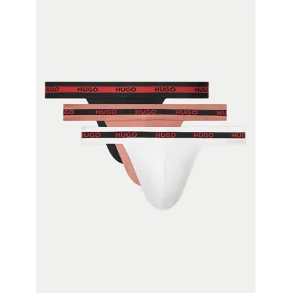 Zdjęcie HUGO Komplet 3 par slipów Jock Strap 50532616 Kolorowy