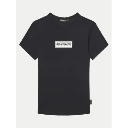 Zdjęcie Napapijri T-Shirt Chamois NP0A4ILE D Czarny Regular Fit