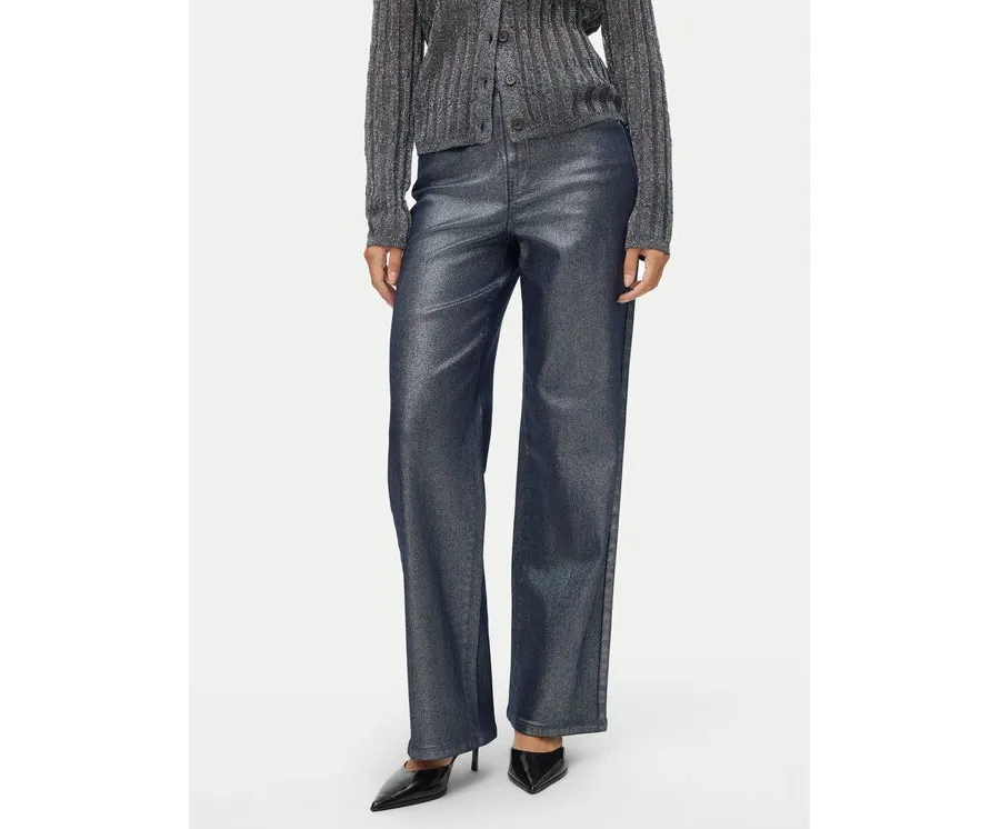 obrazek 1 Vero Moda Jeansy Tessa 10318392 Niebieski Wide Leg