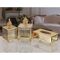 Picture An exclusive container for tissues and small items for the office or living room
