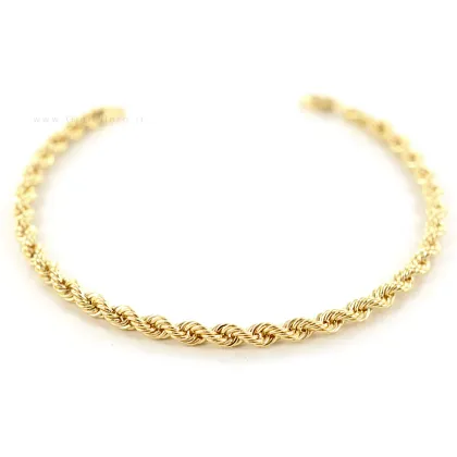Zdjęcie Elegancka bransoletka unisex z żółtego złota