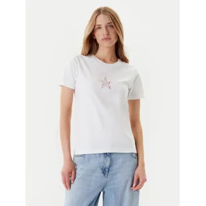 Zdjęcie Converse T-Shirt Floral Chuck Taylor 10027751-A01 Biały Regular Fit
