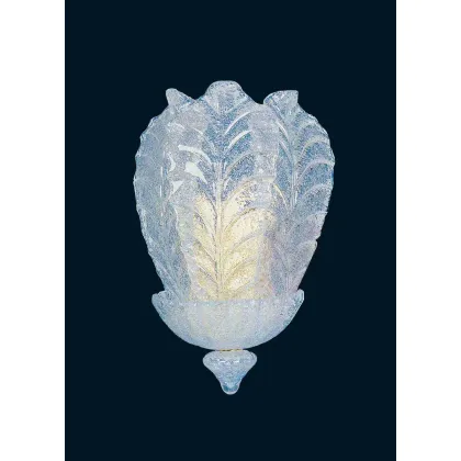 Zdjęcie Oryginalny kryształowy kinkiet ze szkła Murano