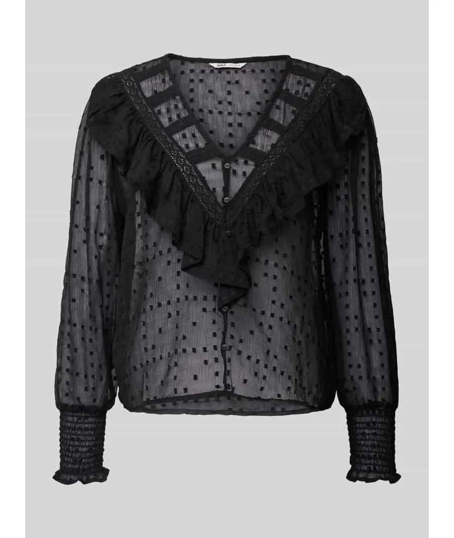 obrazek 1 Top bluzkowy z falbanami model ‘ELEANOR’