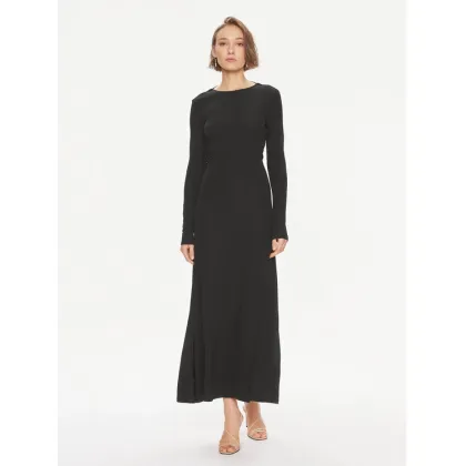 Zdjęcie TWINSET Sukienka wieczorowa 241TE2130 Czarny Regular Fit
