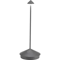 Zdjęcie Dyskretna lampa stołowa Pina z aluminium