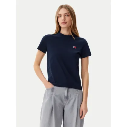 Zdjęcie Tommy Jeans T-Shirt DW0DW20153 Granatowy Regular Fit