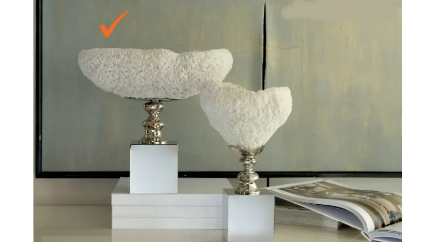 obrazek 1 Gustowna miska z koralu do salonu