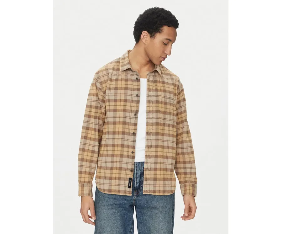 obrazek 1 Vans Koszula Nate VN000M10 Beżowy Regular Fit