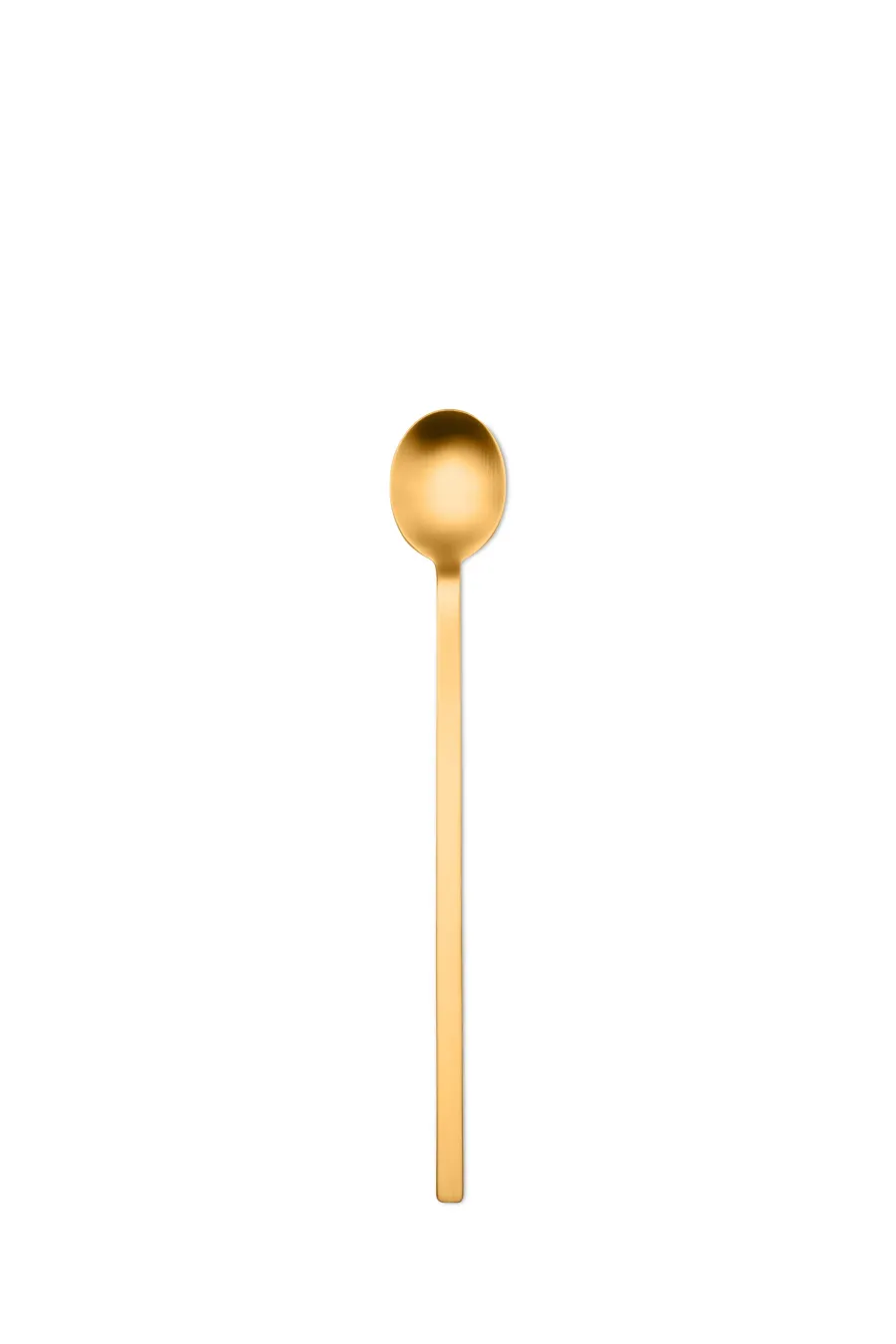 obrazek 3 Oryginalna włoska łyżeczka do mrożonej herbaty Stile Ice Oro - komplet 6 szt.