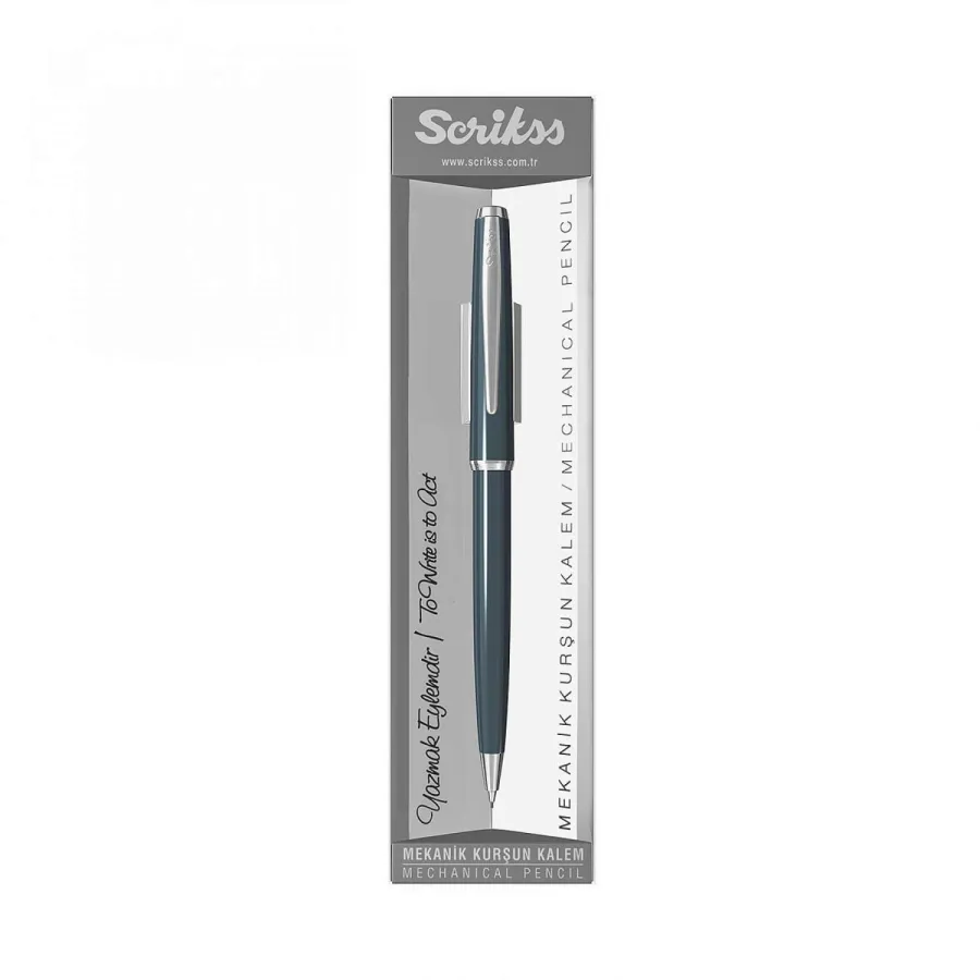 obrazek 5 Elegancki ołówek mechaniczny 0,7 mm w kolorze granatowym