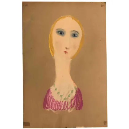 Picture Pier Gabriele Vangelli Portrait of a Girl circa 1950