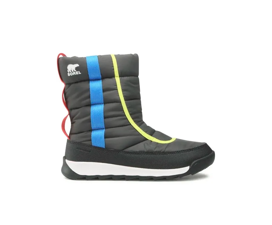 obrazek 1 Sorel Śniegowce Youth Whitney II Puffy Mid Wp NY3873 Szary