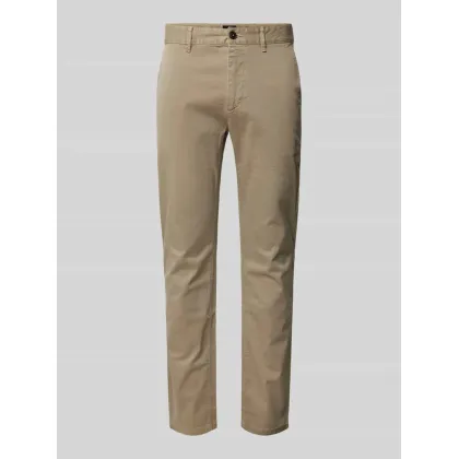 Zdjęcie Chinosy o kroju slim fit ze szlufkami na pasek