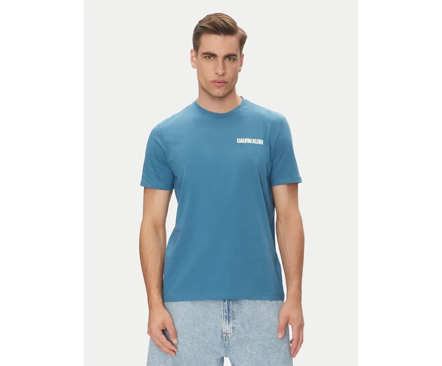 obrazek 1 Calvin Klein Jeans T-Shirt LV04RC846G Niebieski Regular Fit