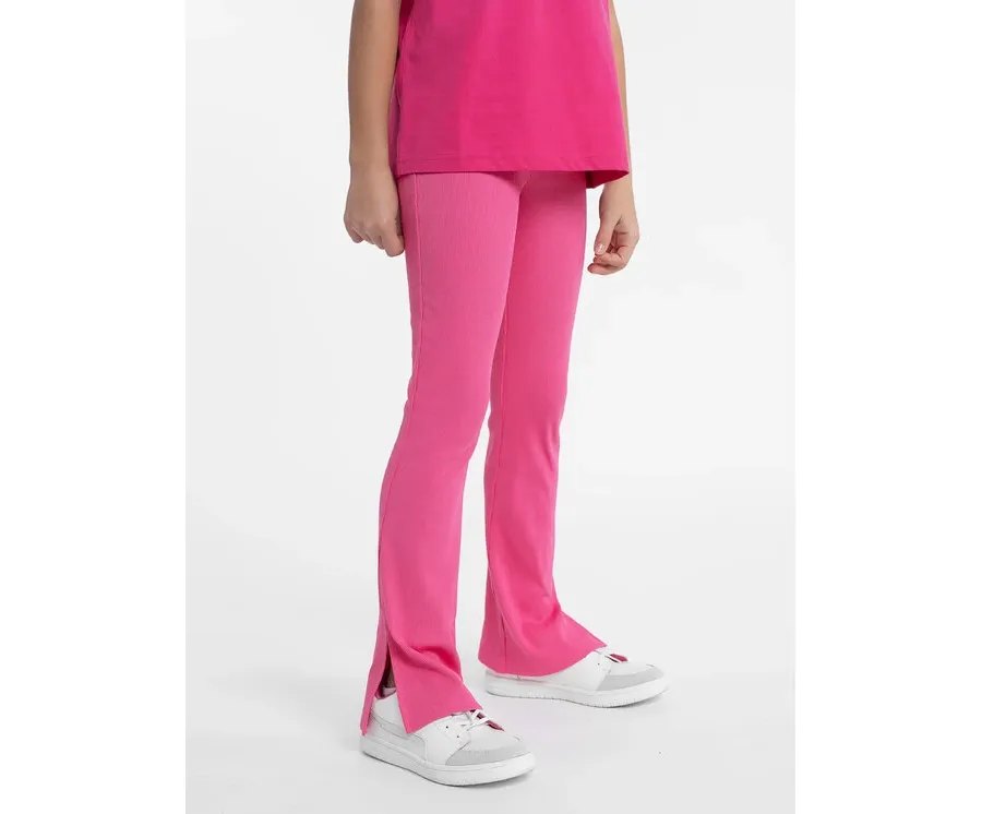 obrazek 1 4F Legginsy 4FJAW23TTIGF097 Różowy Slim Fit