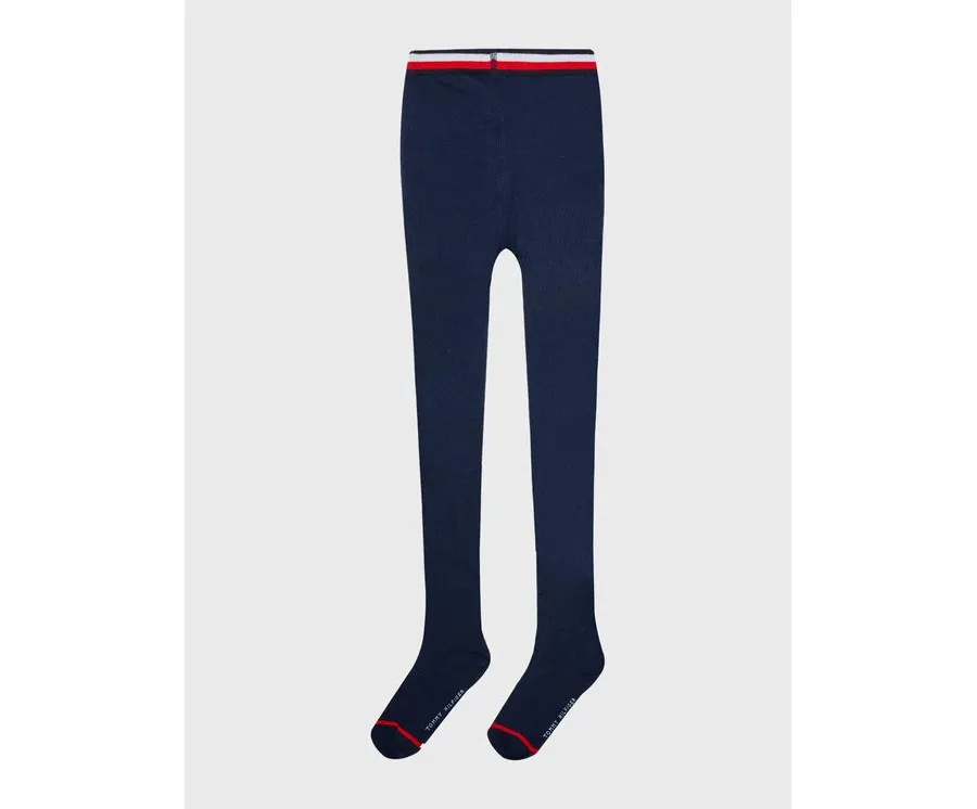 obrazek 1 Tommy Hilfiger Rajstopy Dziecięce 701220272 Granatowy